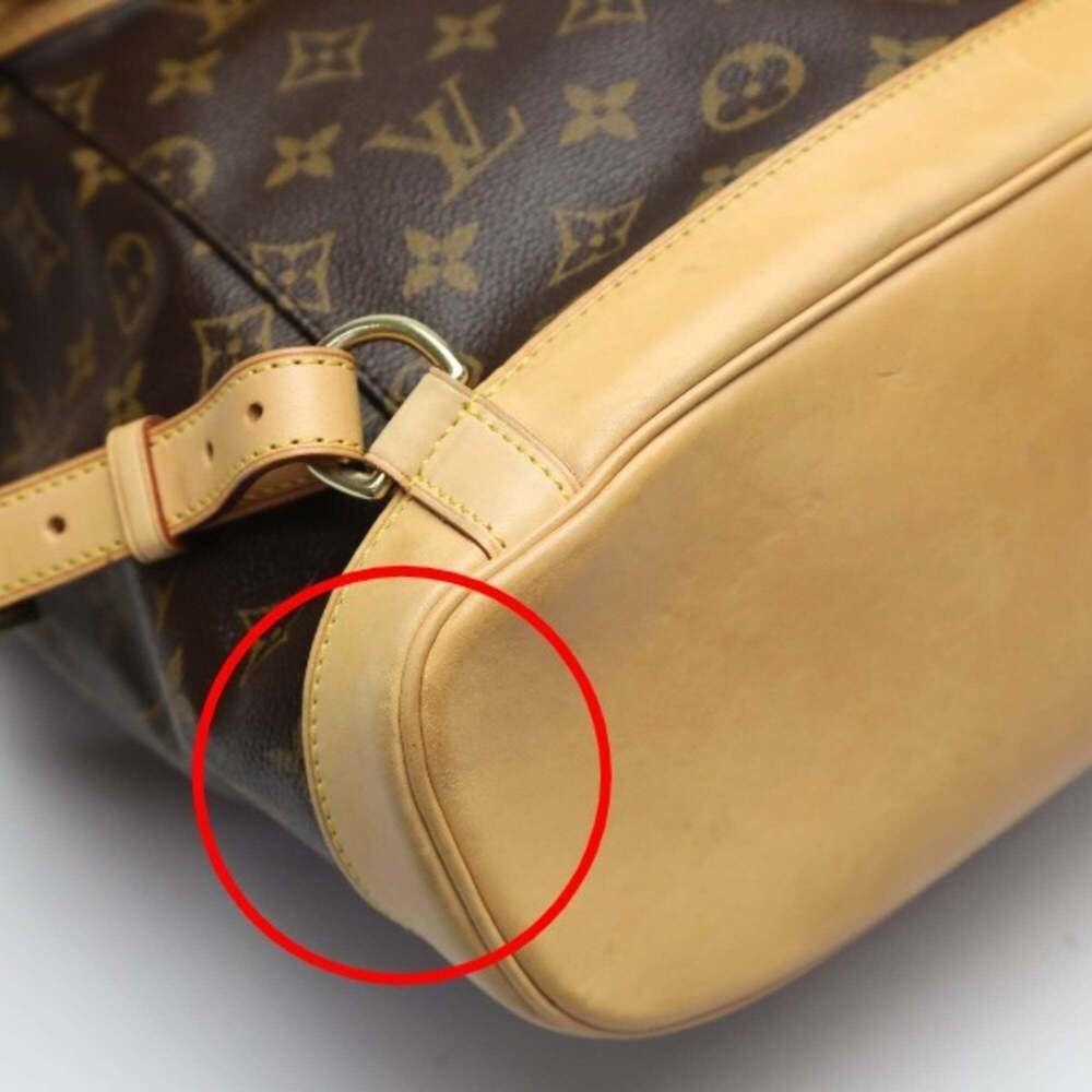 LOUIS VUITTON Brown Monogram Backpack - Picture 9 of 15